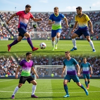 Maillots de football personnalisés tie-dye de haute qualité pour adultes, ensembles complets d'entraînement, uniformes d'équipe avec logo – Vente chaude