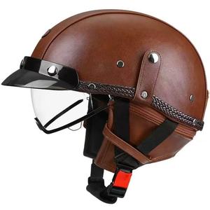 Casco Medio ABS para Hombre y Mujer, Equipo para Todas las Estaciones, para Conducir Scooters, Bicicletas Eléctricas y Motocicletas, Seguridad en Verano - Product Image 2