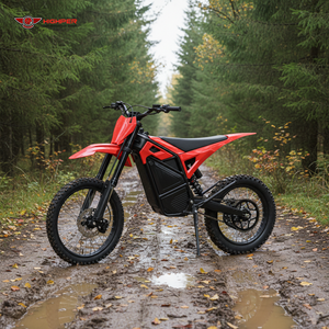 Motocicleta Todoterreno de Largo Alcance con Batería de Litio de 31.5AH/35AH, Velocidad de 75-90KM/H, Motocicleta Eléctrica Hidráulica - Product Image 1