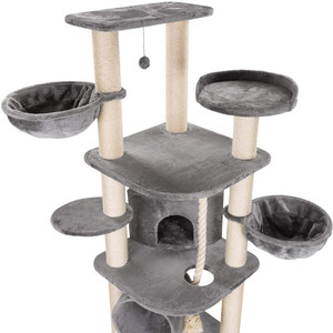 Luxury Sisal Toy Play House XXL <strong>Large</strong> Sarctch Post Big <strong>Cat</strong> <strong>Climbing</strong> <strong>Tree</strong> House - Product Image 2