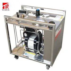 Stainless Steel Pneumatic Hydraulic air driven Pump Hydrostatic High Pressure Resistance Testing Machine