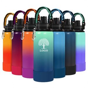 500ml/750ml/<b>1L</b> BPA Free Stainless Steel <b>Water</b> <b>Bottle</b> With Logo for Office Sports Camping - Product Image 2