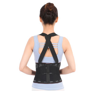 Corrector de postura de espalda <span class=keywords><strong>para</strong></span> mujeres y hombres y soporte lumbar hombro mejora el cinturón de postura - Product Image 5