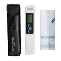 Stylo de test de la qualité de l'eau, stylo de test TDS, mesure de l'eau potable, conducteur de température EC, 3 en 1