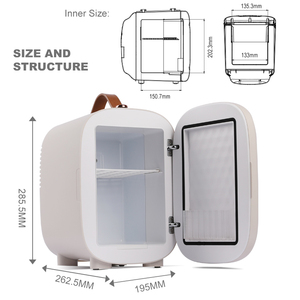 <span class=keywords><strong>Mini</strong></span> Refrigerador Termoeléctrico Portátil de Lujo, Color Blanco, 5 Litros, 6 Latas, 12V 220V, Pequeño y Elegante, Venta al Por Mayor - Product Image 3