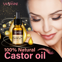 Serum Penumbuh Rambut untuk Rambut Tebal Pertumbuhan Cepat Minyak Kastor Hitam Jamaika untuk Bulu Mata dan Alis