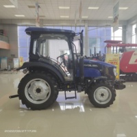 الجرارات الزراعية Lovol 50hp 4x4wd مع معدات صغيرة مدمجة