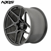 Jantes forgées NJQS, fabrication chinoise, anneaux personnalisés, 16, 17, 18, 19, 20 pouces, 5x114.3, 5x120, jantes en alliage pour Ford Mustang GT Shelby GT350