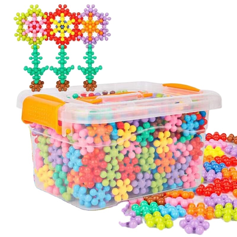 Juego de Rompecabezas de Bloques de Construcción de Copo de Nieve de Plástico de 300 Piezas, Juguete de Aprendizaje para Niños, Bricolaje Sunnimix Juguete de bloques de construcción de copos de nieve Juego de Rompecabezas de Bloques de Construcción de Copo de Nieve de Plástico de 300 Piezas, Juguete de Aprendizaje para Niños, Bricolaje Sunnimix Juguete de bloques de construcción de copos de nieve