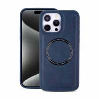 Étui de téléphone magnétique pour Apple iPhone 16 Pro Max, coque antichoc pour iPhone 17 Pro Max, étui en cuir