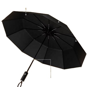 Paraguas Plegable de Negocios con Apertura Automática, 10 Varillas, Memoria, Segunda Apertura Gratuita, Venta al por Mayor Directa de Fábrica, Impresión Personalizada - Product Image 2