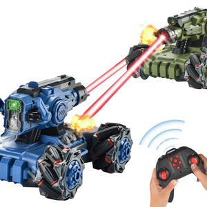 Tanque <span class=keywords><strong>de</strong></span> Batalla con Tecnología Avanzada para Niños, 2.4G, con Spray, Coche <span class=keywords><strong>RC</strong></span>, Control Remoto <span class=keywords><strong>de</strong></span> 360 Grados - Product Image 1