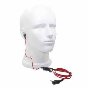 Auriculares con conector K de 2 pines estilo Red Noodle, diseño compacto intrauditivo para walkie talkie <span class=keywords><strong>Baofeng</strong></span> UV5R UV82 Kenwood serie TK - Product Image 2
