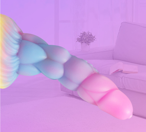 Juguetes Sexuales Anales de Silicona Luminosos Fluorescentes, Estimulación del Punto G, Masturbación, Consolador de Dragón Monstruoso, Tapón Anal con Ventosa - Product Image 2