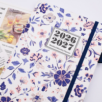 Vente flash de papeterie, carnet d'agenda personnalisé A5 bon marché, reliure spirale