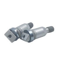 Tapa y adaptador de vástago de válvula con Sensor de presión de neumáticos de aleación de aluminio, repuestos para automóviles, nueva condición, 2017