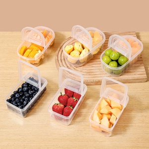 Portable Fruit Box Transparent Packing <b>Plastic</b> <b>Food</b> <b>Containers</b> Good Quality Branded <b>Food</b> <b>Container</b> for Household - Product Image 4