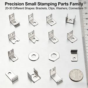 OEM小型金属プレス加工部品メーカー、カスタム精密プレス部品、板金曲げ加工、溶接、レーザー切断 - Product Image 1