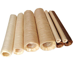 מעטפות קולגן מלאכותיות אכילות איכותיות לסיטונאות עבור נקניקיות, שקופות, קוטר 10-50 מ\\\"מ, אורך 15 מטר - Product Image 5