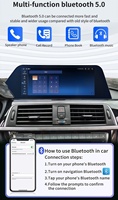 12,3 Zoll Android Autoradio Video Player Auto GPS Navigation für BMW 3er E90 E91 E92 E93 2007-2011 Carplay WiFi 4G Stereo