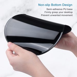 <span class=keywords><strong>Tapis</strong></span> de souris ergonomique en PU souple + microfibre avec repose-poignet antidérapant résistant à l'eau compatible avec les ordinateurs portables en stock - Product Image 6