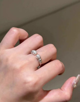 Bague torsadée en argent massif S925 4-5mm perle d'eau douce presque impeccable conception de corde anneau de cercle bijoux en perles