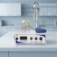 Medidor de pH Digital de Mesa de Lujo con Sonda ATC RTD y Electrodo de pH Combinado, Pantalla LCD, CA 220V para la Industria del Tratamiento de Aguas