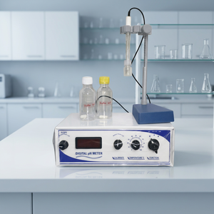 pH-mètre numérique de table de luxe avec ATC, sonde RTD et électrode pH combinée pour la mesure du pH et de l'ORP - Product Image 4