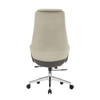 Fauteuil de direction moderne en cuir avec design spécial, hauteur réglable et siège pivotant