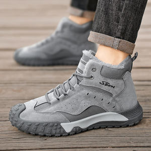 Factory Wholesale 2026 Autumn Winter Men's Luxury Fashion Sneakers Warm Lining Casual Walking Style Shoes with <b>Shoelace</b> Box - Product Image 1