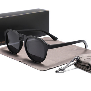 Lunettes de soleil pour femmes et hommes, nouvelle mode transfrontalière, légères, UV400, monture intégrale, style <span class=keywords><strong>chat</strong></span>, cadre noir, logo personnalisé - Product Image 5