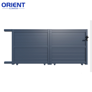 <span class=keywords><strong>Portail</strong></span> de cour <span class=keywords><strong>en</strong></span> aluminium noir au design moderne personnalisé, <span class=keywords><strong>portail</strong></span> <span class=keywords><strong>en</strong></span> aluminium électrique automatique, <span class=keywords><strong>kit</strong></span> de <span class=keywords><strong>portail</strong></span> <span class=keywords><strong>en</strong></span> aluminium pour maison avec moteur - Product Image 4