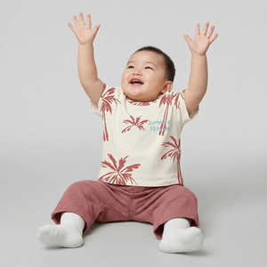Combinaison d'été unie pour bébé, sans manches, col rond, 95% coton, mélange d'élasthanne, unisexe, vêtements décontractés pour nourrissons, fermeture à boutons-pression, douce - Product Image 1