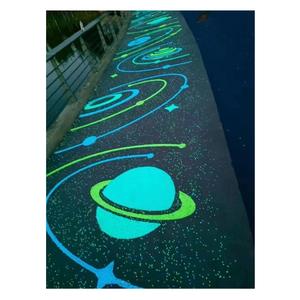 Guijarros que brillan en la oscuridad, piedras termoluminosas para exterior, noche brillante - Product Image 1