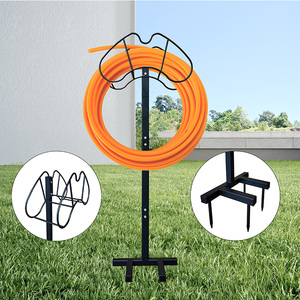 Support <span class=keywords><strong>de</strong></span> rangement à un niveau pour tuyau d'eau mis à la terre pour l'affichage <span class=keywords><strong>de</strong></span> la cour pour l'assaisonnement utilisé dans le <span class=keywords><strong>salon</strong></span> balcon <span class=keywords><strong>jardin</strong></span> - Product Image 4