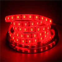 Élégant ruban d'éclairage LED 5050 60LEDs/m RGB étanche 5 m/lot 12V pour décor de maison/bureau/événement