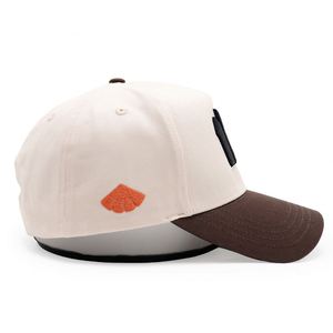 Casquettes de baseball de haute qualité avec broderie personnalisée, 5 panneaux, bicolores, logo brodé en 3D - Product Image 5
