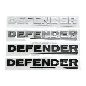 DEFENDER Car Sticker marchio Badge modifica del corpo etichetta accessori porta laterale posteriore tronco coda decalcomania decorativa