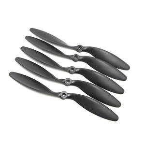 Hélice flexible noire de 8 pouces pour moteur XXD Su-27 Magic Board avec arbre de 3,17 mm de diamètre pour avions RC - Product Image 1