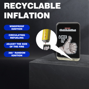 Encendedor Recto Resistente al Viento, Apto para Barbacoa al Aire Libre, Camping y Uso en la Cocina (el Producto No Contiene Combustible) - Product Image 3