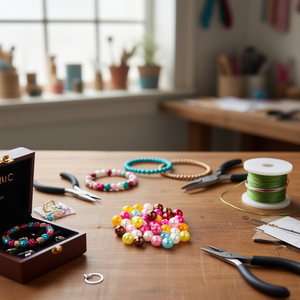 Perle di Iloca da 6mm, 20g, per la creazione di gioielli - Product Image 2