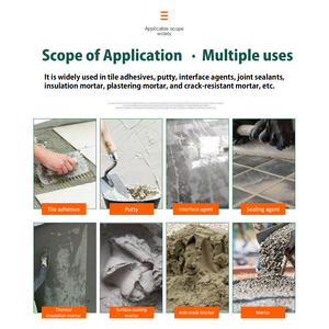 Poudre de polymère redispersable VAE de haute qualité pour mortier mural : améliore l'adhérence, la flexibilité et la résistance – Additif pour produits pétroliers - Product Image 3
