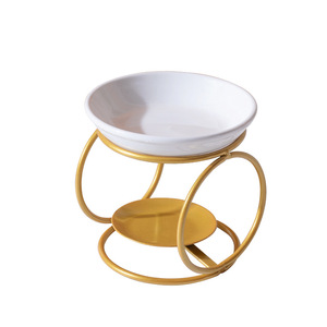 Bruciatore d'Incenso in Ferro Ignifugo Eastern Rock per Oli Essenziali Secchi, Candele e Cera - Uso Domestico - Product Image 5