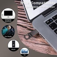 Flashdisk USB 2.0 Logam Custom, Cetak & Ukiran Dua Sisi, Pesanan Grosir Pendrive