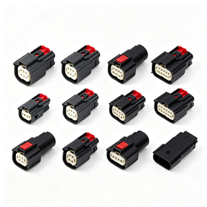 Connecteur automobile 2 4 6 8 12 broches, boîtier de terminal de câble électrique pour faisceau de câbles 33472-0606 33482-0601 - Product Image 1