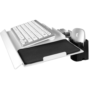 Thiết bị công nghiệp mới chuột bàn phím khay 90 độ hợp kim nhôm đúc Màn hình máy tính cánh tay cung cấp lưu trữ hiệu quả - Product Image 1