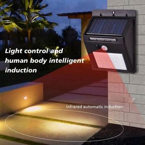 <b>LED</b> Solar <b>Light</b> Wireless <b>Sensor</b> Waterproof Solar Wall Lamp Outdoor <b>Motion</b> Garden Decoration Spotlights - Product Image 5