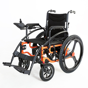 Fauteuil roulant électrique tout-terrain 250W à double moteur, batterie 24V 12Ah, pneus avant 10 pouces/arrière 22 pouces, capacité 100 kg, certifié CE, modèle CHZ500 - Product Image 3