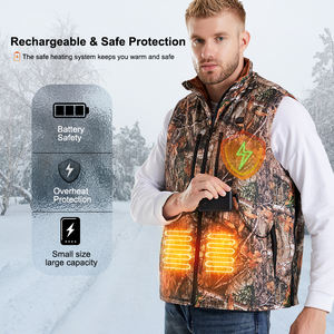 تدفئة جسم المرأة الكهربائية المخصصة لفصل الشتاء والسفر في الهواء الطلق مخفية Usb سترة ساخنة للرجال - Product Image 2