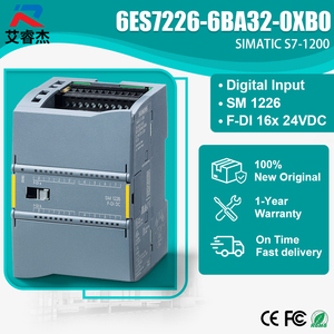 PLC Siemens 6ES72266BA320XB0 SIMATIC S7-1200 ใหม่และของแท้ ชุดอินพุตดิจิตอล SM 1226 F-DI 16X 24 V DC PROFIsafe 6ES7226-6BA32-0XB0 - Product Image 1